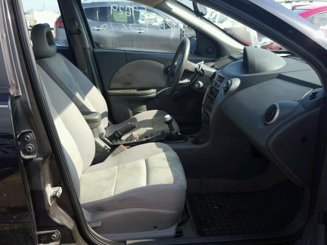 1G8AZ58F97Z102719 - 2007 SATURN ION LEVEL BLACK photo 5