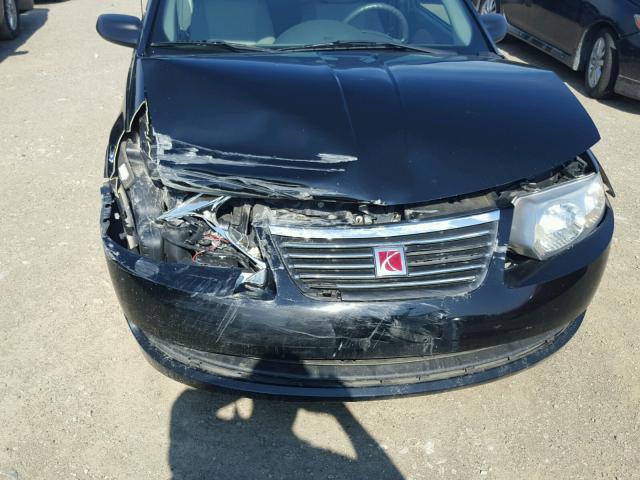 1G8AZ58F97Z102719 - 2007 SATURN ION LEVEL BLACK photo 7
