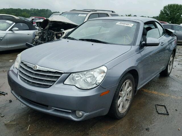 1C3LC55R88N244877 - 2008 CHRYSLER SEBRING TO GRAY photo 2