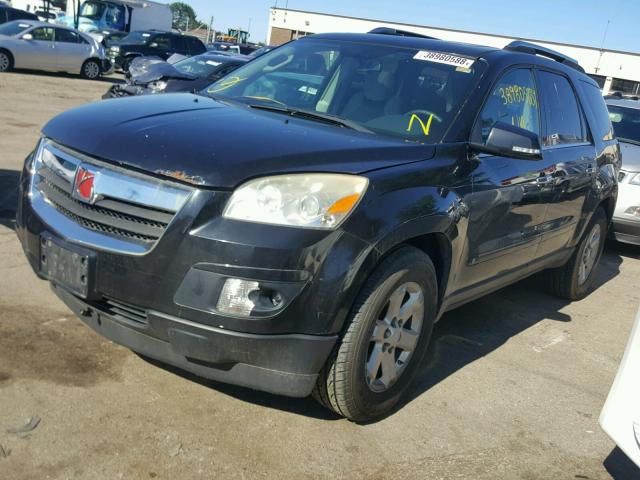 5GZEV23738J197357 - 2008 SATURN OUTLOOK XR შავი ფოტო 2
