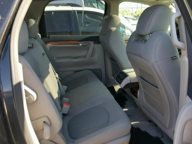 5GZEV23738J197357 - 2008 SATURN OUTLOOK XR შავი ფოტო 6