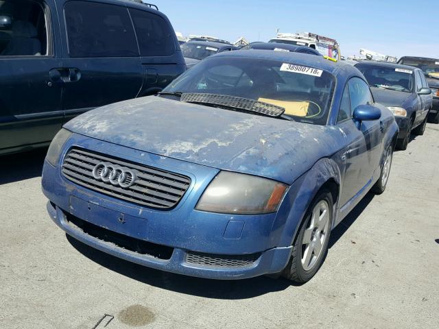 TRUSX28N711024930 - 2001 AUDI TT BLUE photo 2