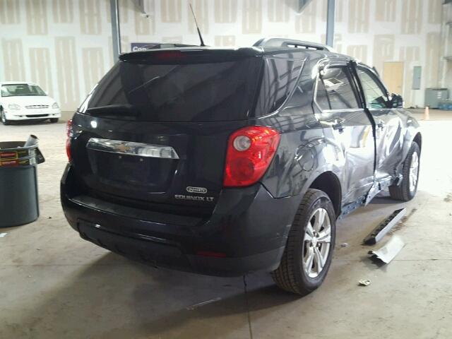 2CNALDEC5B6355340 - 2011 CHEVROLET EQUINOX LT BLACK photo 4