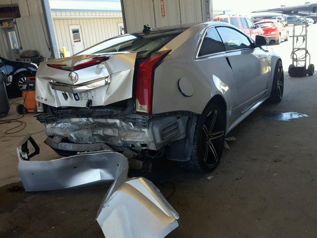 1G6DK1ED5B0130522 - 2011 CADILLAC CTS PERFOR SILVER photo 4