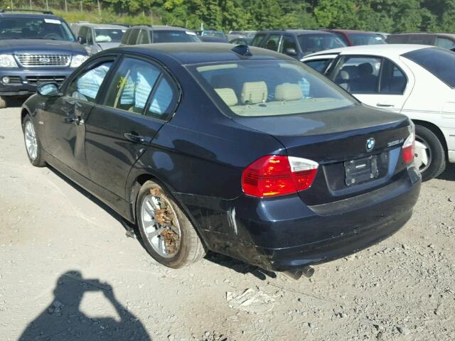 WBAVC93547K032826 - 2007 BMW 328 XI BLUE photo 3