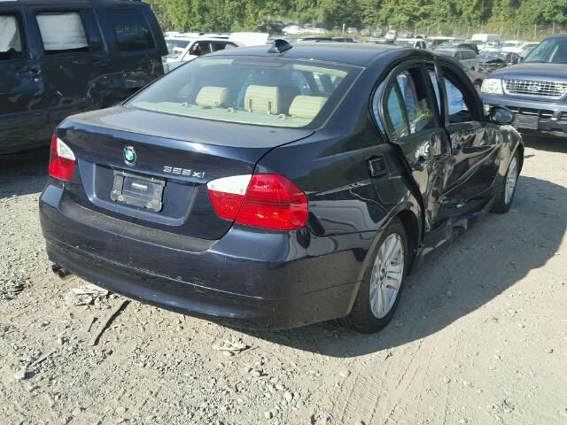 WBAVC93547K032826 - 2007 BMW 328 XI BLUE photo 4