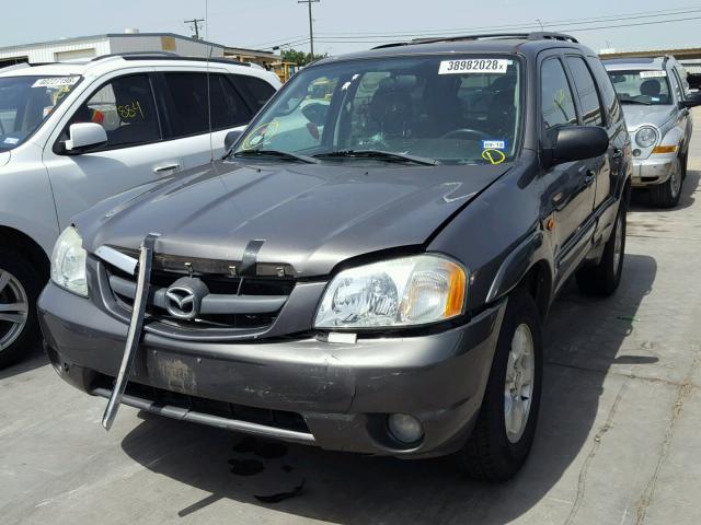 4F2CZ06144KM04187 - 2004 MAZDA TRIBUTE ES GRAY photo 2