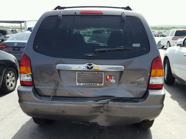 4F2CZ06144KM04187 - 2004 MAZDA TRIBUTE ES GRAY photo 9