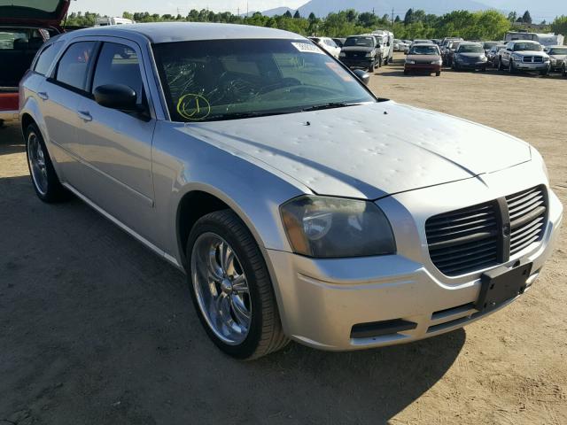 2D4FV47T66H236775 - 2006 DODGE MAGNUM SE SILVER photo 1