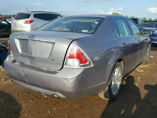 3FAHP08166R100940 - 2006 FORD FUSION SEL GRAY photo 4