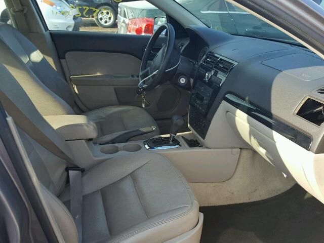 3FAHP08166R100940 - 2006 FORD FUSION SEL GRAY photo 5