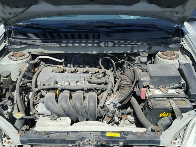 2T1KR32E13C091699 - 2003 TOYOTA COROLLA MA SILVER photo 7