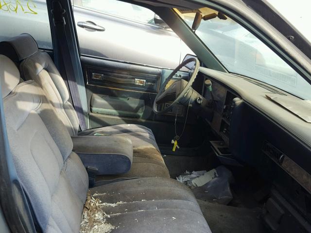 1G4AL5132H6422180 - 1987 BUICK CENTURY LI BLUE photo 5