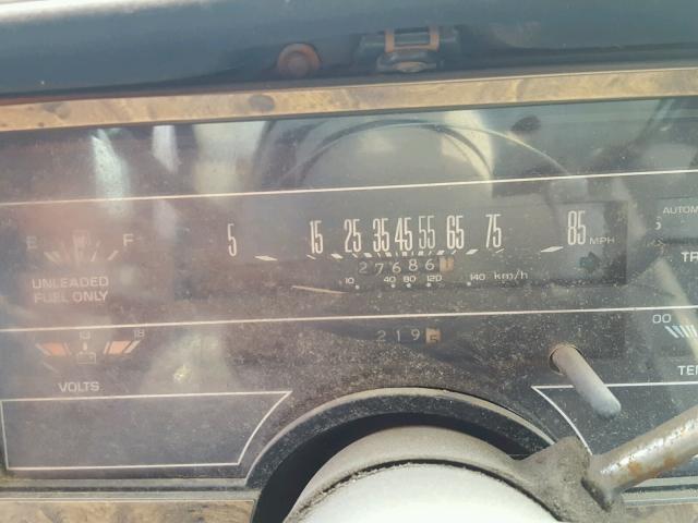 1G4AL5132H6422180 - 1987 BUICK CENTURY LI BLUE photo 8