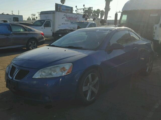 1G2ZM351664278017 - 2006 PONTIAC G6 GTP BLUE photo 2