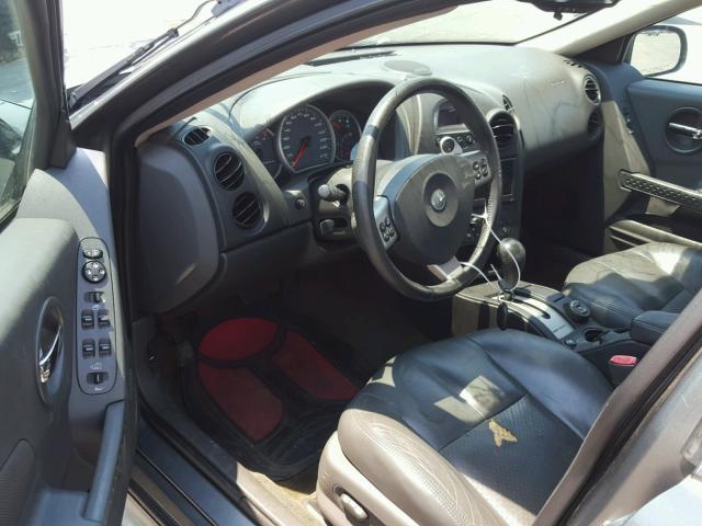 2G2WR544451171568 - 2005 PONTIAC GRAND PRIX GRAY photo 9