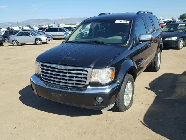 1A8HW58NX8F131016 - 2008 CHRYSLER ASPEN LIMI BLACK photo 2