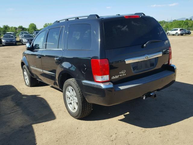 1A8HW58NX8F131016 - 2008 CHRYSLER ASPEN LIMI BLACK photo 3