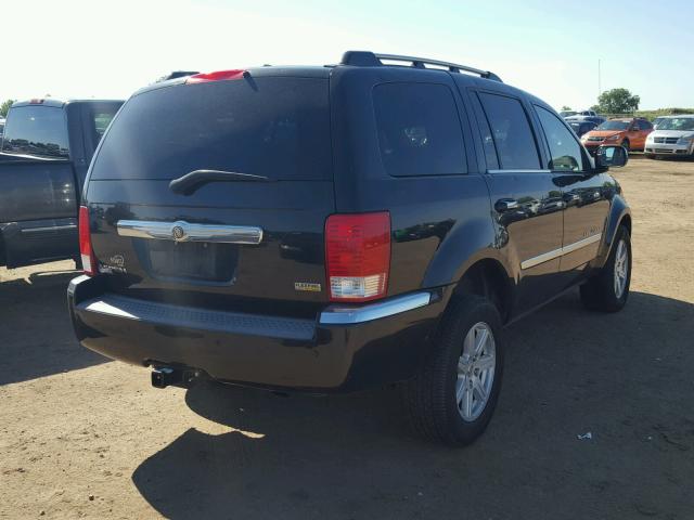 1A8HW58NX8F131016 - 2008 CHRYSLER ASPEN LIMI BLACK photo 4
