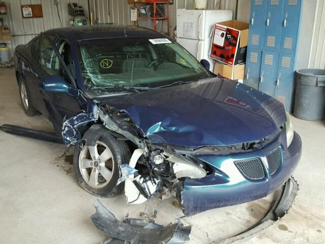 2G2WS522X51218950 - 2005 PONTIAC GRAND PRIX BLUE photo 1