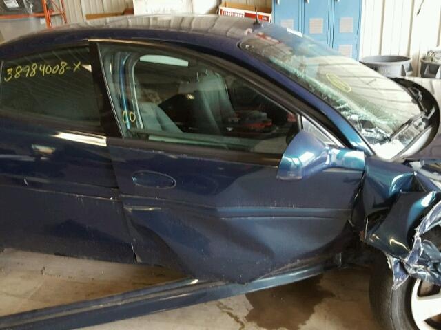 2G2WS522X51218950 - 2005 PONTIAC GRAND PRIX BLUE photo 10