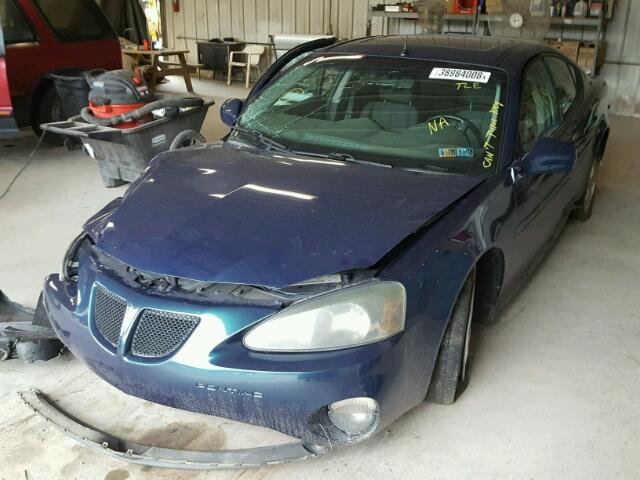 2G2WS522X51218950 - 2005 PONTIAC GRAND PRIX BLUE photo 2