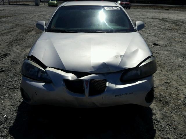 2G2WP552X61169425 - 2006 PONTIAC GRAND PRIX ვერცხლისფერი ფოტო 9