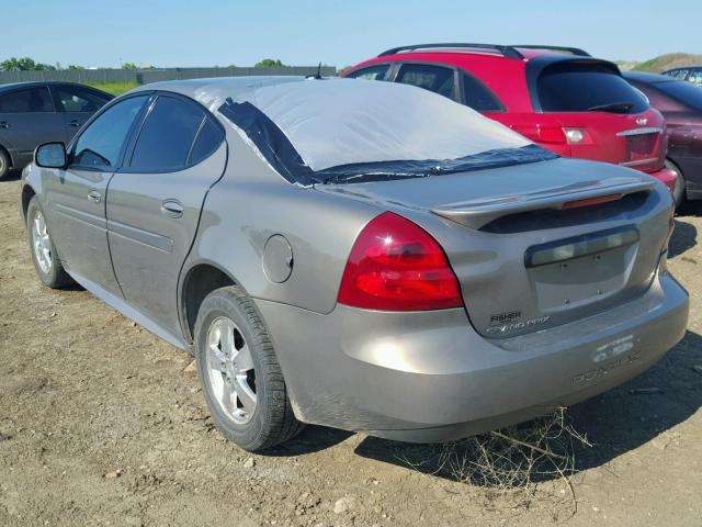 2G2WP552761308586 - 2006 PONTIAC GRAND PRIX TAN photo 3