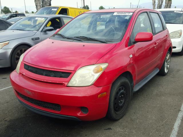 JTKKT624150096921 - 2005 TOYOTA SCION XA წითელი ფოტო 2