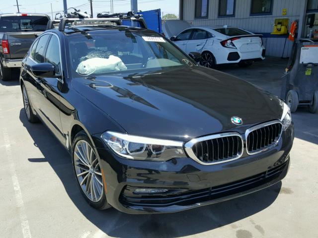 WBAJA9C53JB032957 - 2018 BMW 530E BLACK photo 1