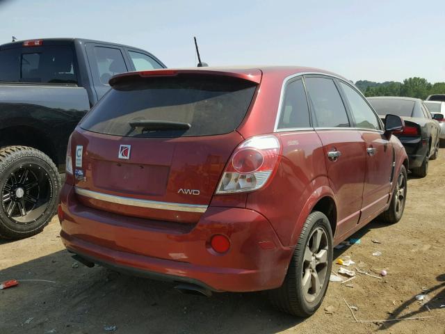 3GSDL93788S575414 - 2008 SATURN VUE REDLIN RED photo 4