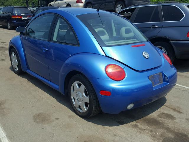 3VWBB61CXWM026252 - 1998 VOLKSWAGEN NEW BEETLE ნაცრისფერი ფოტო 3