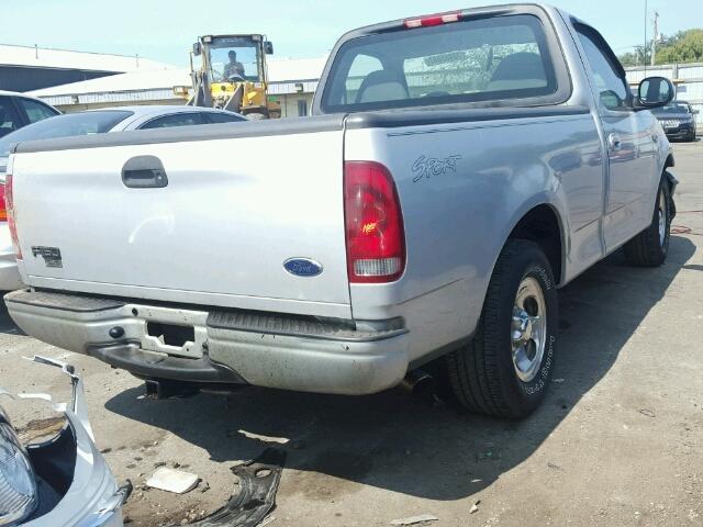 1FTRF17203NB55786 - 2003 FORD F150 SILVER photo 4