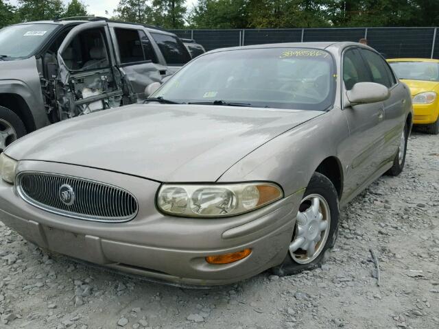 1G4HP54K714182311 - 2001 BUICK LESABRE CU TAN photo 2