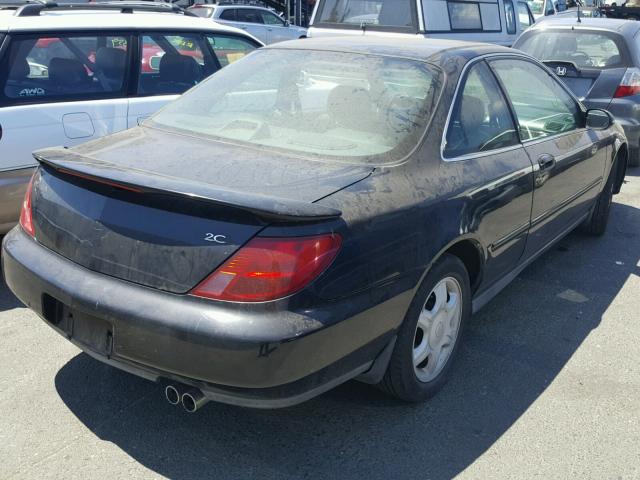 19UYA1254VL005546 - 1997 ACURA 2.2CL BLACK photo 4