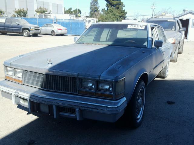 6S69B99496757 - 1976 CADILLAC SEVILLE BLUE photo 2