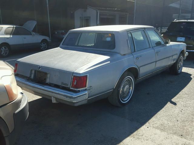 6S69B99496757 - 1976 CADILLAC SEVILLE BLUE photo 4