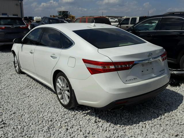 4T1BK1EBXDU012461 - 2013 TOYOTA AVALON BAS Weiß Foto 3