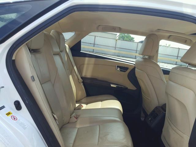 4T1BK1EBXDU012461 - 2013 TOYOTA AVALON BAS Weiß Foto 6