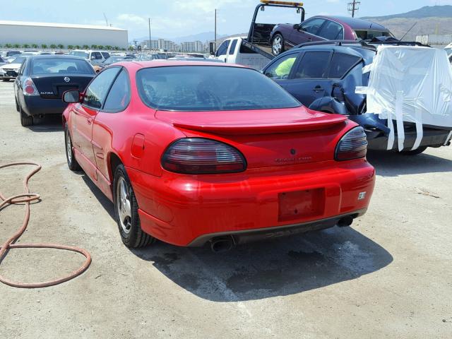 1G2WP12K82F154129 - 2002 PONTIAC GRAND PRIX RED photo 3