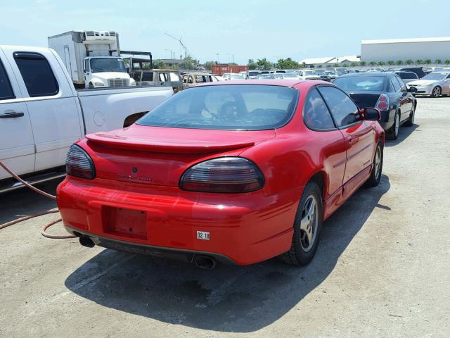 1G2WP12K82F154129 - 2002 PONTIAC GRAND PRIX RED photo 4