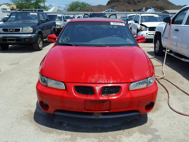 1G2WP12K82F154129 - 2002 PONTIAC GRAND PRIX RED photo 9