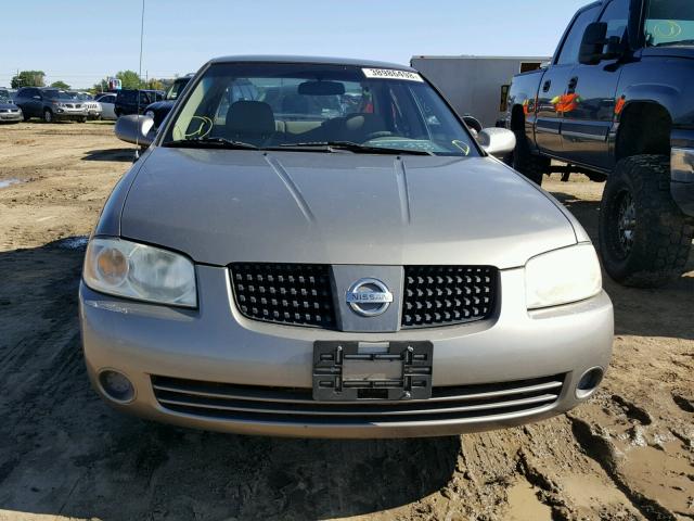 3N1AB51A74L741146 - 2004 NISSAN SENTRA 2.5 TAN photo 9