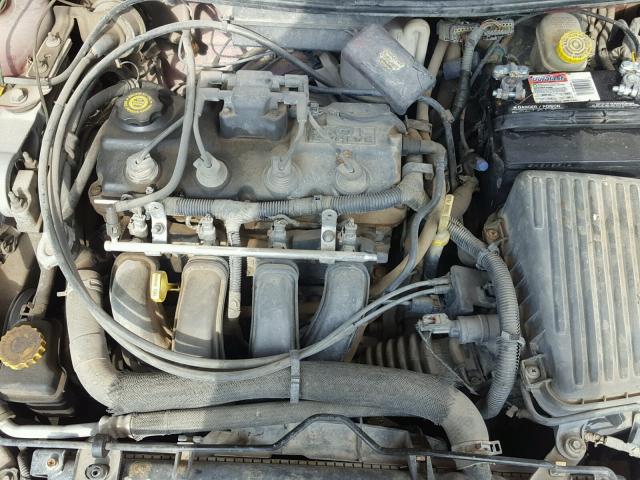 1B3ES46CX1D244081 - 2001 DODGE NEON SE ORANGE photo 7