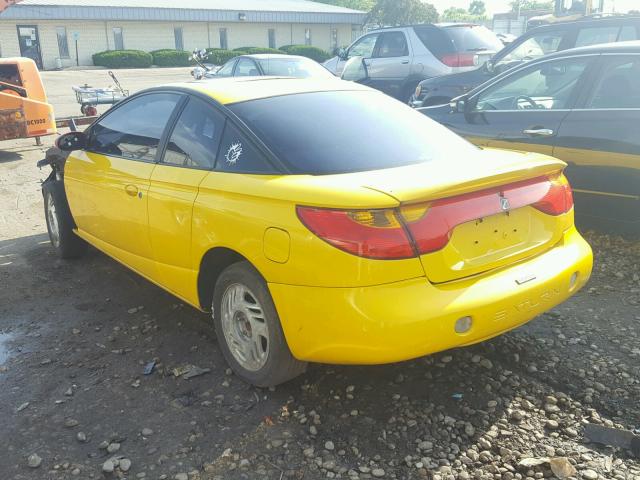 1G8ZY12791Z104753 - 2001 SATURN SC2 YELLOW photo 3