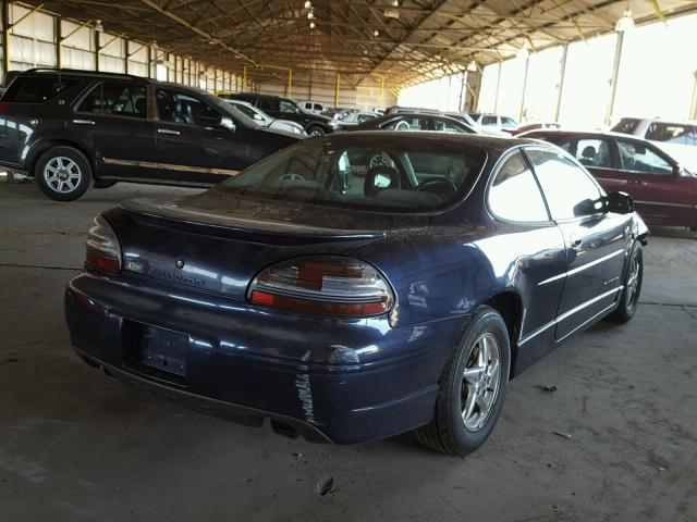1G2WP12K81F172502 - 2001 PONTIAC GRAND PRIX BLUE photo 4