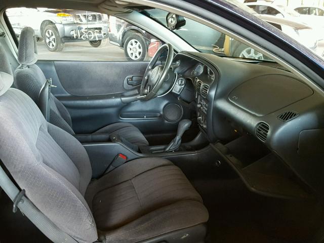1G2WP12K81F172502 - 2001 PONTIAC GRAND PRIX BLUE photo 5