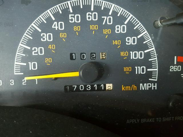 1G2WP12K81F172502 - 2001 PONTIAC GRAND PRIX BLUE photo 8