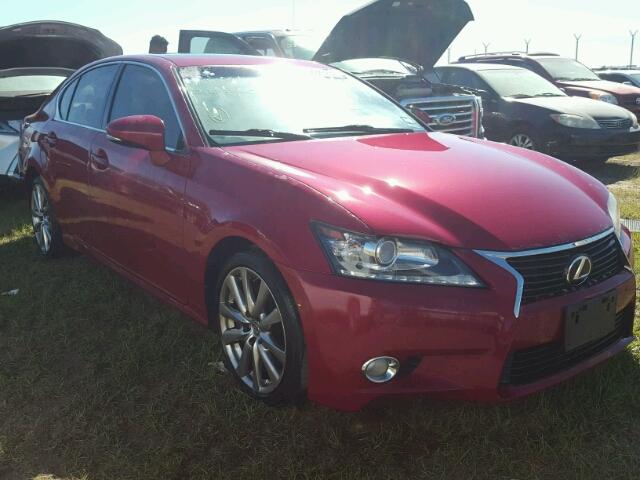 JTHBE1BL3D5016269 - 2013 LEXUS GS 350 RED photo 1