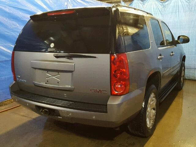 1GKFK13067J387183 - 2007 GMC YUKON GRAY photo 4